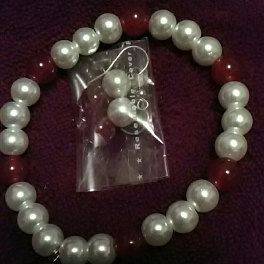 Braclete & Earrings Set